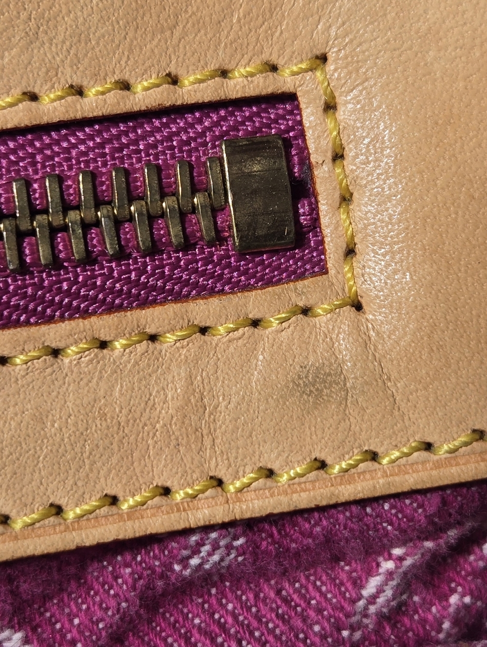Louis Vuitton Neo Speedy M95214 Fuchsia Pink Monogram Denim Bag - Picture 6 of 15